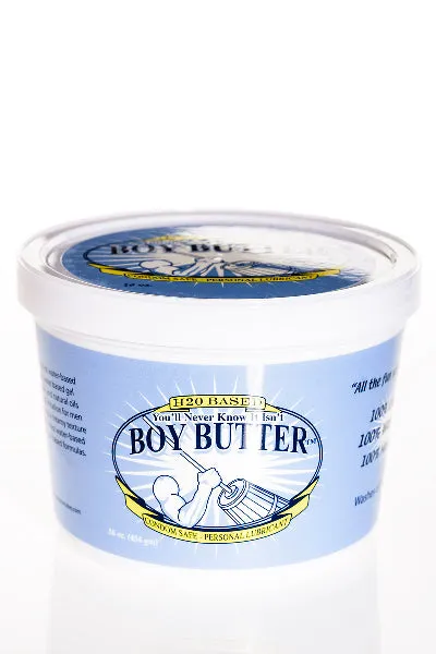 Boy Butter Vibrators Boy Butter H2O Tub 16oz