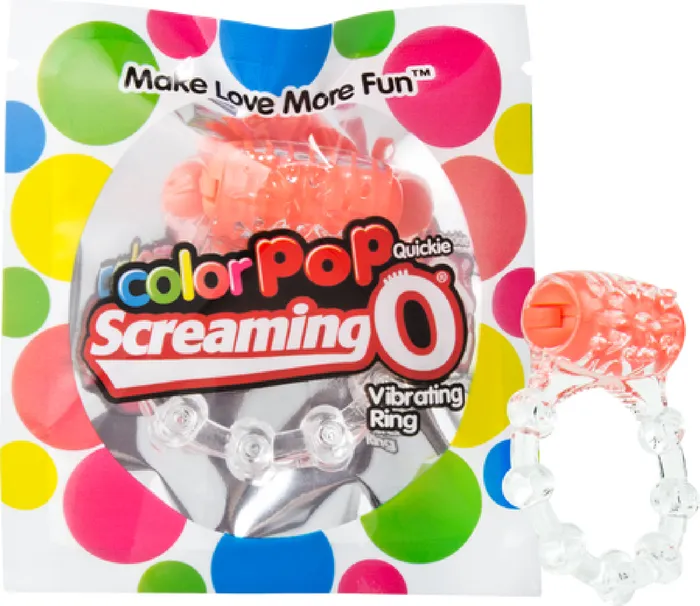 ColorPoP Quickie Screaming O Orange Sex Toy Adult Pleasure Screaming O Vibrators