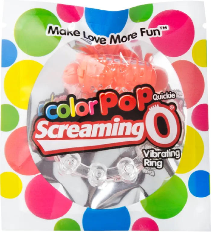 ColorPoP Quickie Screaming O Orange Sex Toy Adult Pleasure Screaming O Vibrators