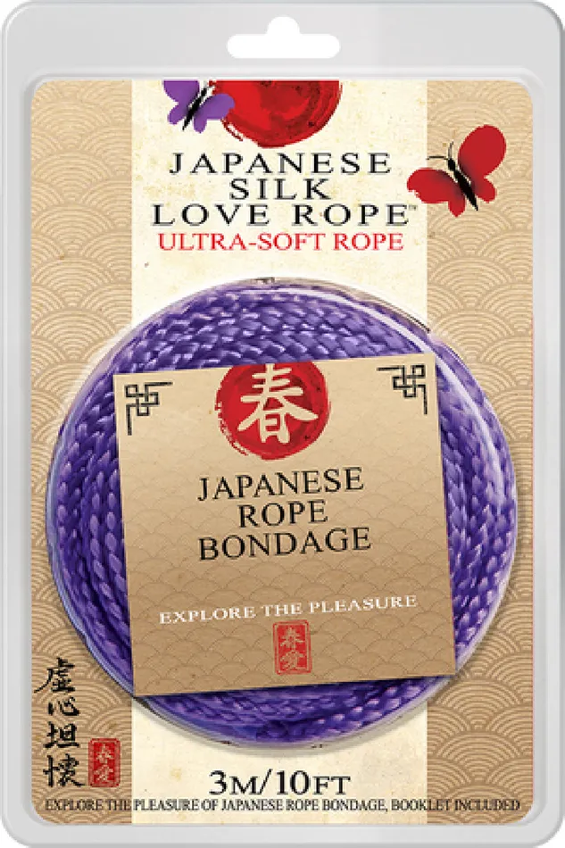 Couples Topco Sales Rope 3m Lavender Bondage Sex Adult Pleasure Orgasm