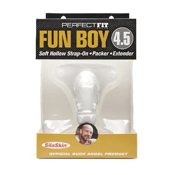 Dildos Buck Angel Fun Boy 45 Clear PerfectFit