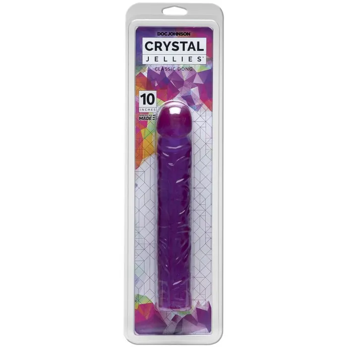 Dildos Doc Johnsons 10 in Classic Dong Purple