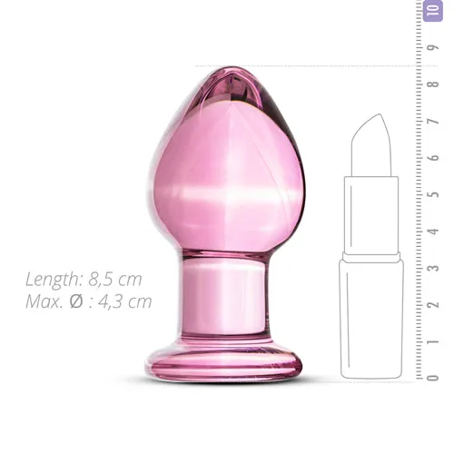 Dildos Gildo Glass Buttplug No 27