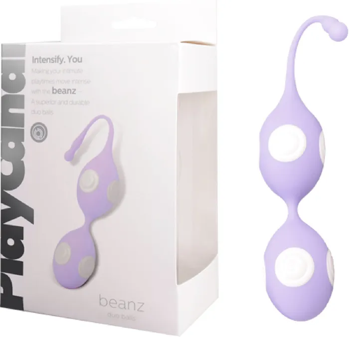 Dildos Seven Creations Beanz Duo Balls Lavender Sex Toy Adult Pleasure