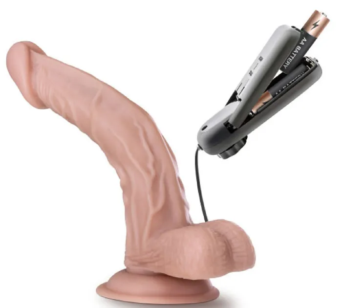 Dr Sean 8 Vibrating Cock With Suction Cup Vanilla Blush Novelties Female Sex Toys