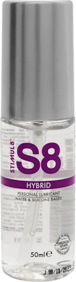 Female Sex Toys Stimul8 S8 Hybrid Lube 50ml Sex Adult Pleasure Orgasm