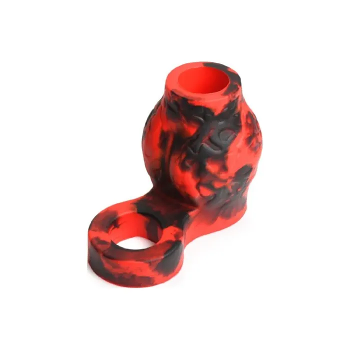 Hell Hound Silicone Penis Sleeve and Ball Stretcher Creature Cocks Male Sex Toys