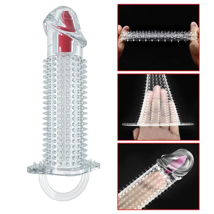 Javaughn69ways Male Sex Toys Penis Extender Sleeve