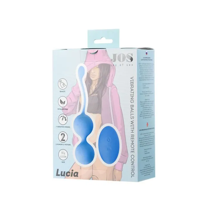 JOS Lucia Vibrating Balls w Remote JOS Female Sex Toys