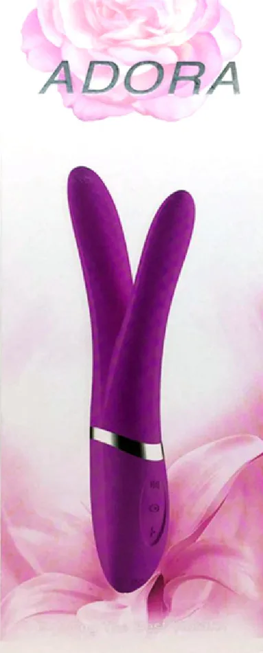 LaViva Vibrators Adore Rechargeable Vibrator Purple Sex Toy Adult Pleasure