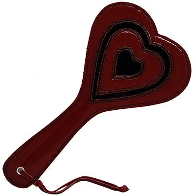 Leather Heart Paddle Kookie Intl Restraints