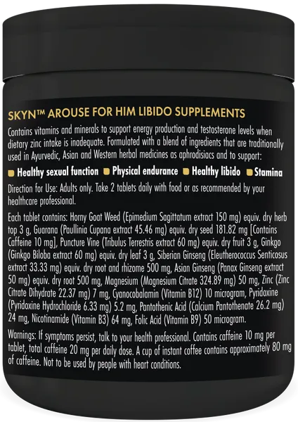 LifeStyles Anal Arouse For Him Libido Supplements 60 Tablets