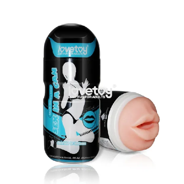 Lovetoy Female Sex Toys Sex In A Can Mouth Stamina Tunnel