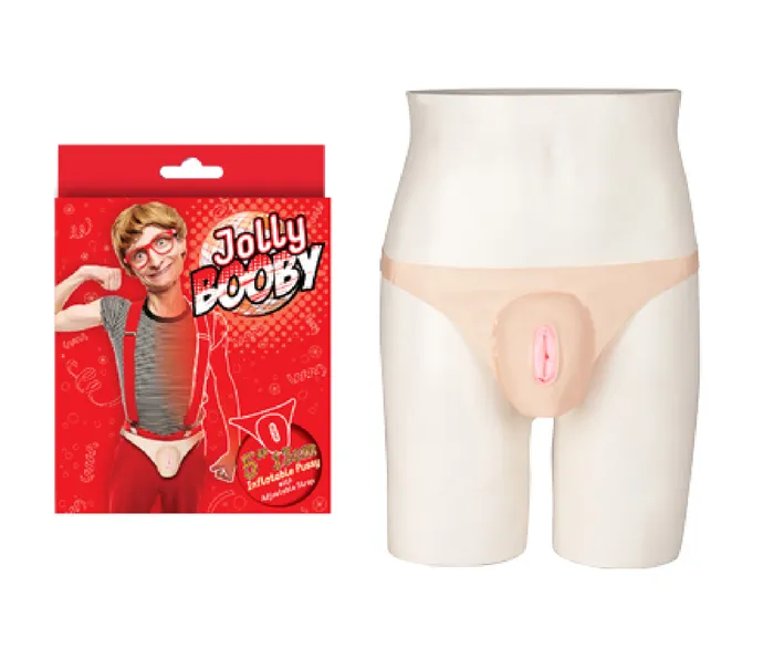 Nanma Jolly Booby Inflatable Pussy With Straps 5 Male Sex Toys