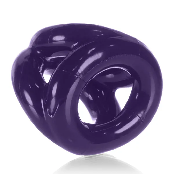 OxBalls Anal Tri Sport Cocksling Eggplant