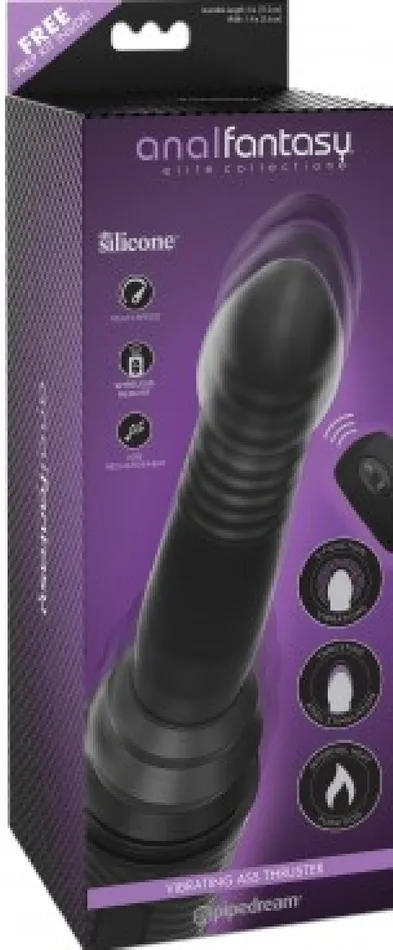 Pipedreams Anal Vibrating Ass Thruster Black