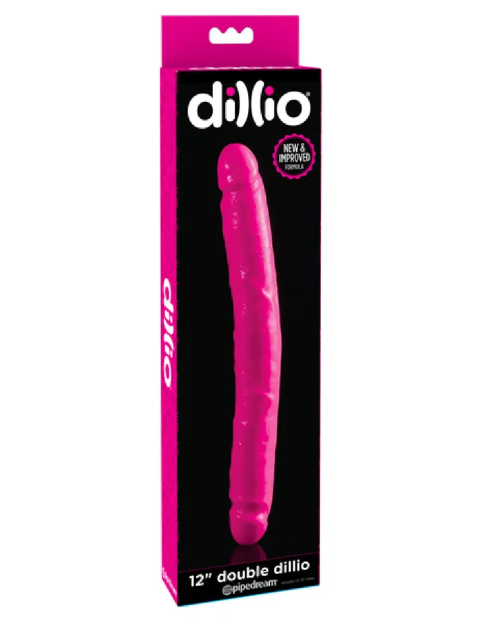 Pipedreams Dillio 12 Double Dong Pink Dildos