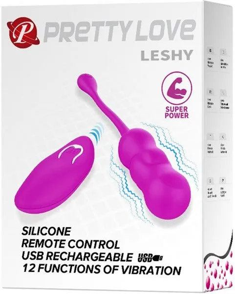 Pretty Love Vibrators Rechargeable Leshy Purple