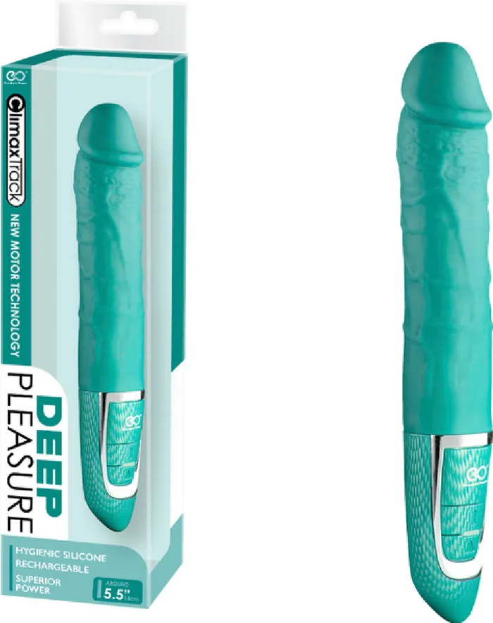 Rechargeable Deep Pleasure Blue Vibrator Dildo Sex Adult Pleasure Orgasm Excellent Power Female Sex Toys