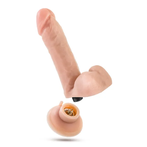 Silicone Willys 8in 10 Function Wireless Remote Silicone Dildo Vanilla Blush Female Sex Toys