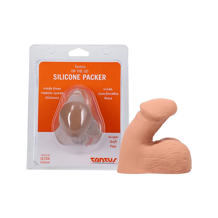 Tantus On The Go Silicone Packer Honey Tantus Female Sex Toys