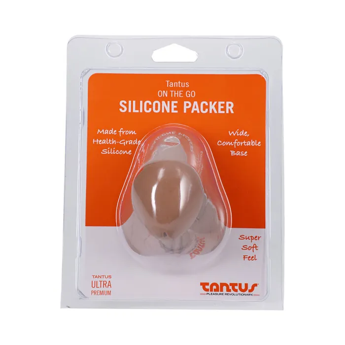 Tantus On The Go Silicone Packer Honey Tantus Female Sex Toys