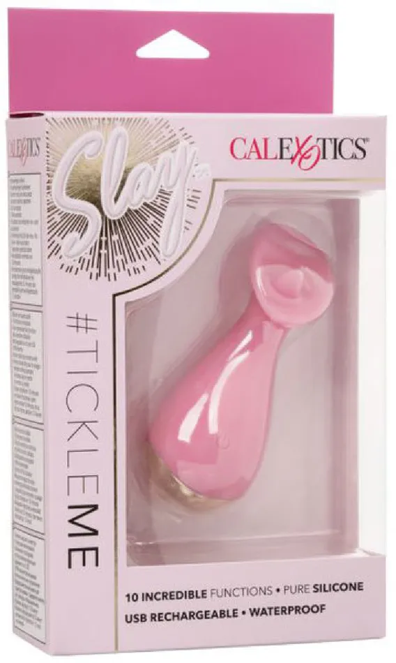 Vibrators California Exotic Novelties TickleMe Pink