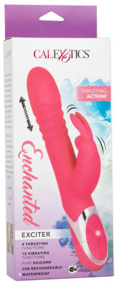 Vibrators Enchanted Exciter Pink California Exotic Novelties