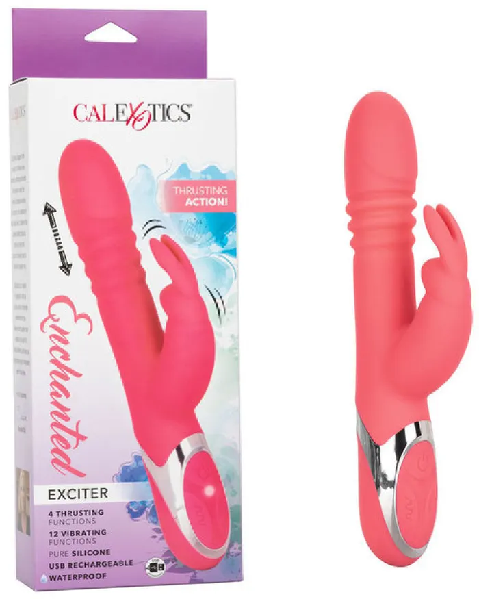 Vibrators Enchanted Exciter Pink California Exotic Novelties