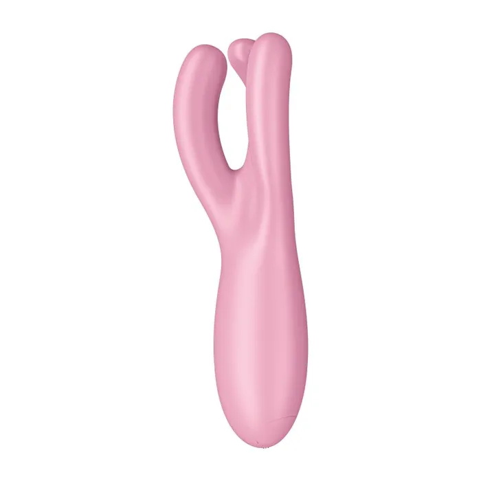 Vibrators Satisfyer Satisfyer Threesome 4 Connect App Layon Vibrator Pink