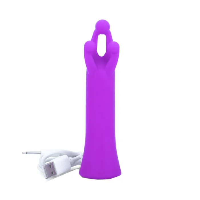 Vibrators Screaming O TriIt Charged Vibe Purple Sex Toy Adult Orgasm