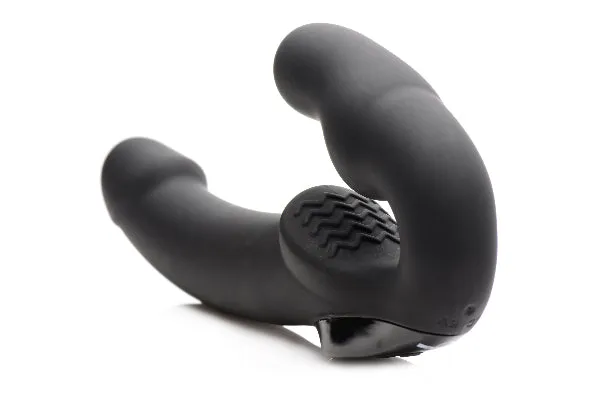 XR Brands Female Sex Toys Urge Strapless Strap On With Remote Black XR Brands Female Sex Toys Urge Strapless Strap On With Remote Black