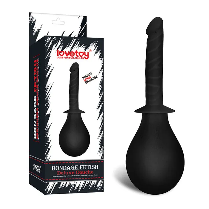 Anal Lovetoy Bondage Fetish Deluxe Douche Unisex Douche