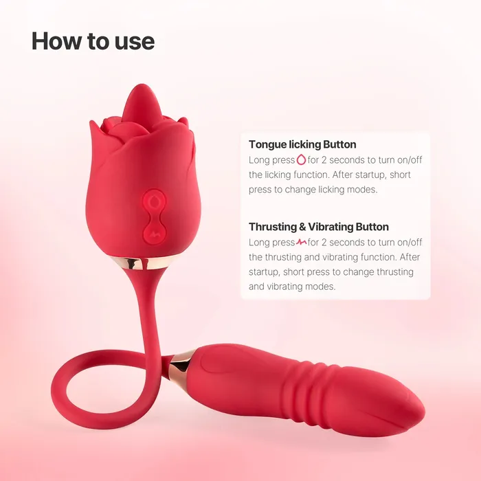 Candyhub Vibrators Rose Blossom