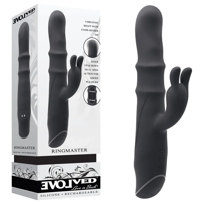 Evolved RINGMASTER 231 cm USB Rechargeable Rabbit Vibrator Evolved Vibrators