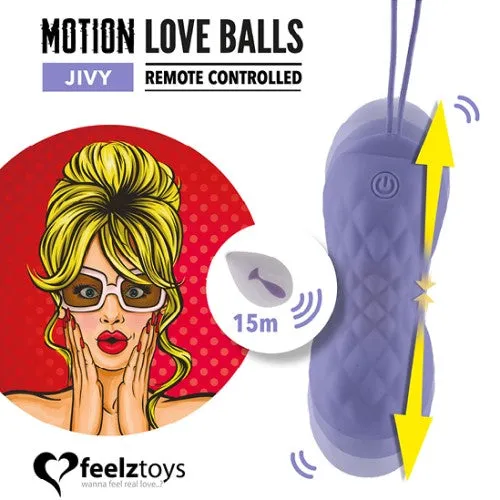 FeelzToys Couples Jivy RemoteControlled Motion Love Balls FeelzToys