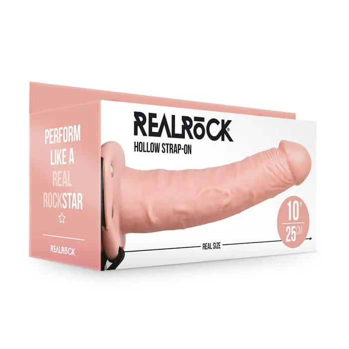 Female Sex Toys Shots Toys REALROCK Hollow Strapon 245 cm 245 cm Hollow StrapOn