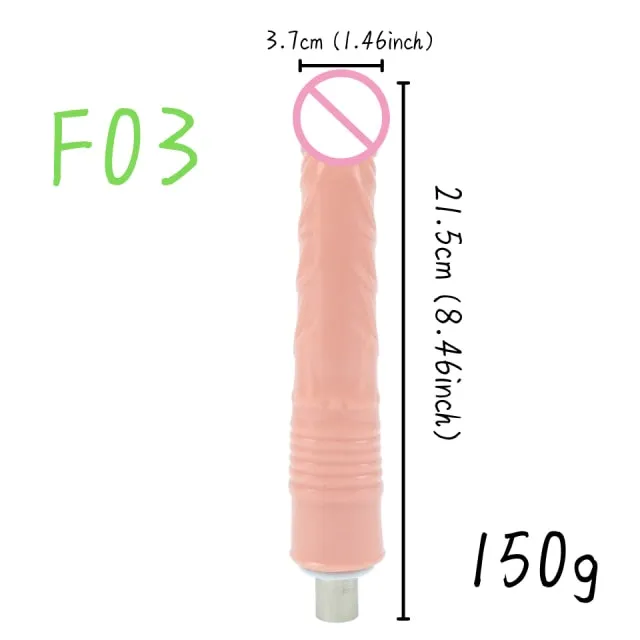 Female Sex Toys soniker 3XLR Sex Machine Attachment Big Dildo BlackFlesh Dildo Attachment Bendable Penis