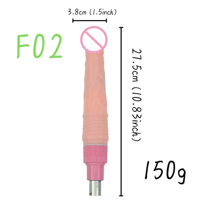 Female Sex Toys soniker 3XLR Sex Machine Attachment Big Dildo BlackFlesh Dildo Attachment Bendable Penis