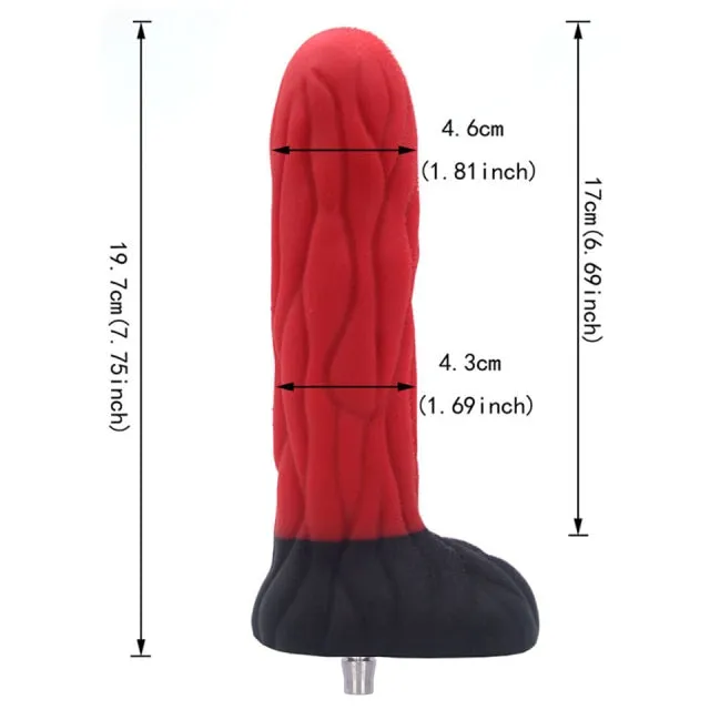 Female Sex Toys soniker Silicone Dildo for VACULOCK Sex Machine Adult Masturbation Realistic Dildo