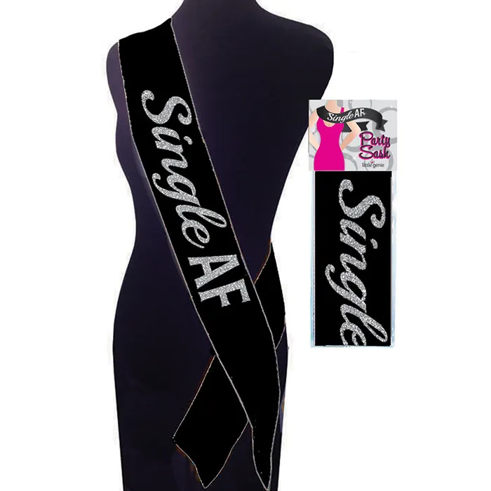 Little Genie Vibrators Single AF Sash Party Sash