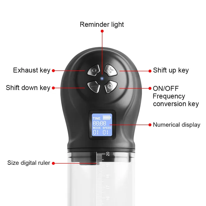 Male Sex Toys Electric Penis Pump for Men Sex Toys Penis Enlarger Pump Cock Penile soniker