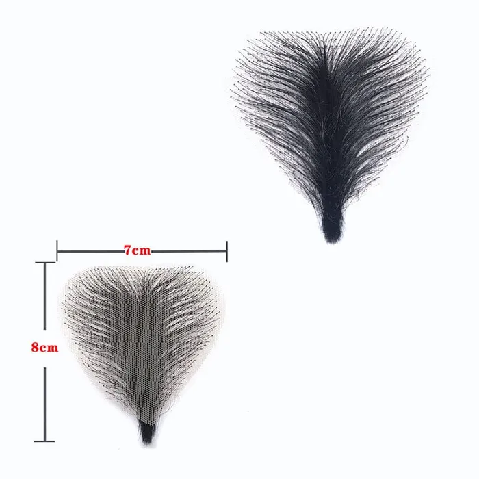 MRIMIN Male Sex Toys MRIMIN FTM Handmade Pubic Wig Human Hair Toupee Merkin Wig For Male and Female