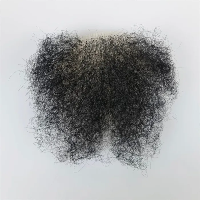 MRIMIN Male Sex Toys MRIMIN FTM Handmade Pubic Wig Human Hair Toupee Merkin Wig For Male and Female