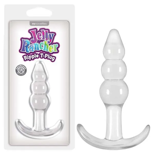 NS Novelties Jelly Rancher Ripple TPlug 109 cm 43 Butt Plug Anal