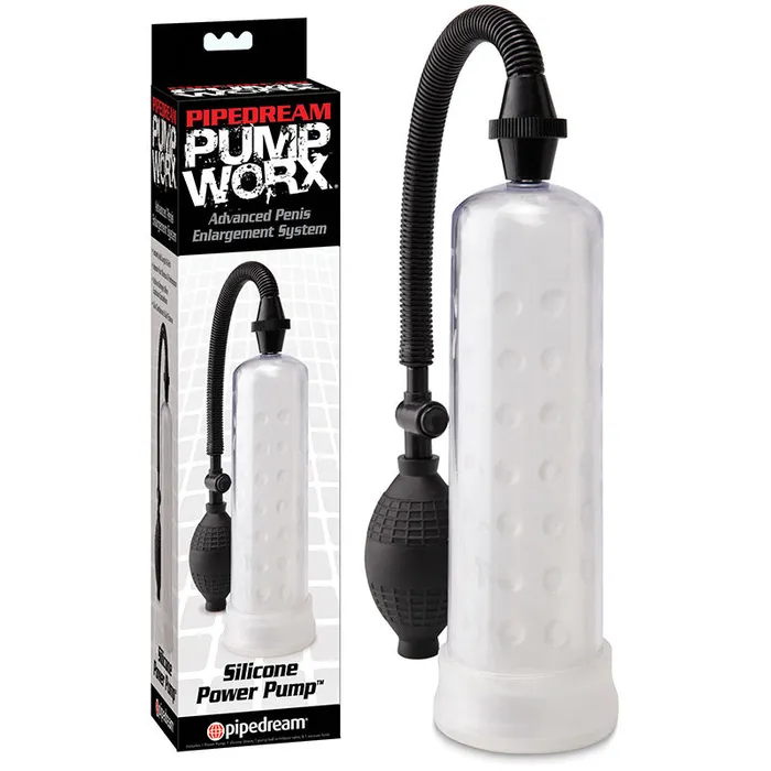 Pipedream Male Sex Toys Pump Worx Silicone Power Pump Penis Pump