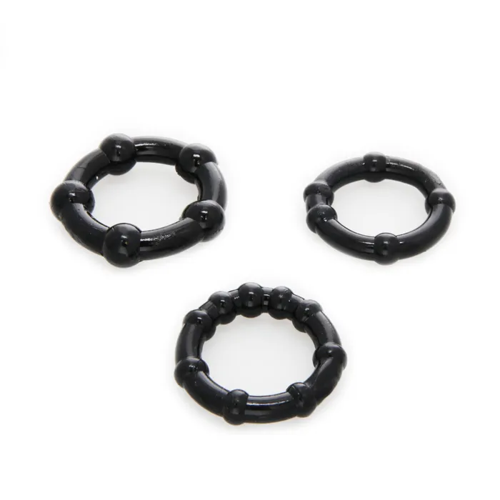 Rock Hard Cock Ring Set GENTLEMENS CLUB Male Sex Toys