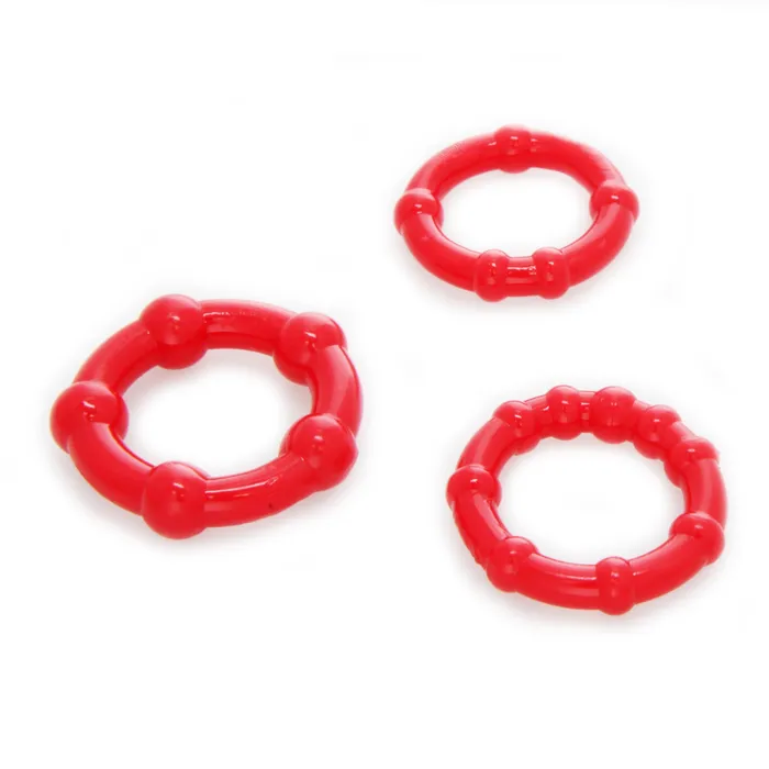 Rock Hard Cock Ring Set GENTLEMENS CLUB Male Sex Toys