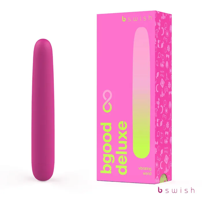 Vibrators Bgood Infinite Deluxe Rose Rose 18 cm USB Rechargeable Vibrator Bswish