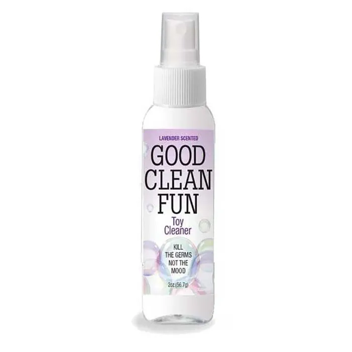 Vibrators Little Genie Good Clean Fun Lavender Lavender Scented Toy Cleaner 60 ml Bottle